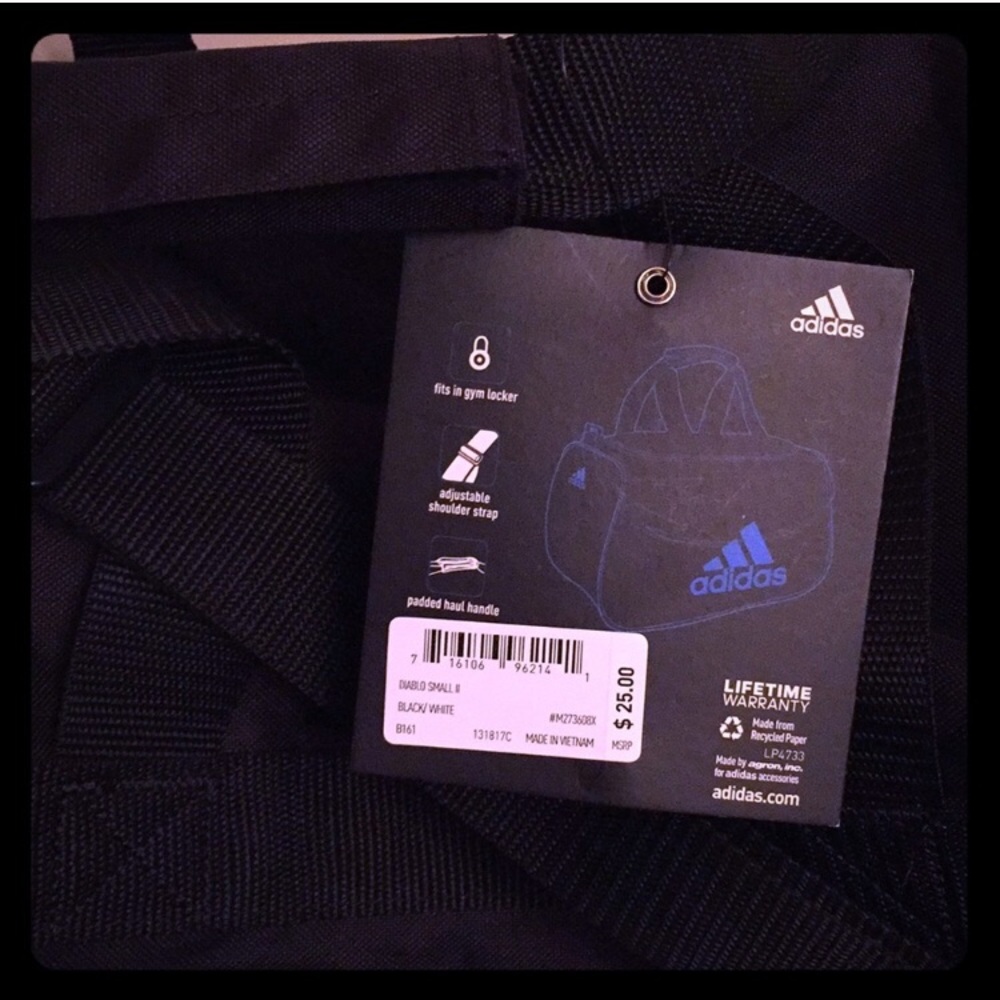 🎉HP🎉 RESTOCKED! Adidas Diablo Small Duffel - Picture 8 of 8
